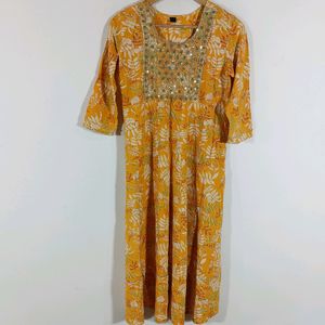 Mustard Yellow Kurta