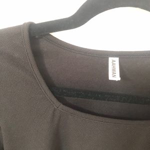 Black Top - Full Sleeve - Size XS