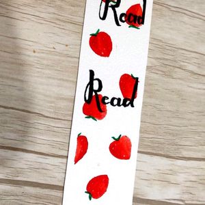 A strawberry Bookmark