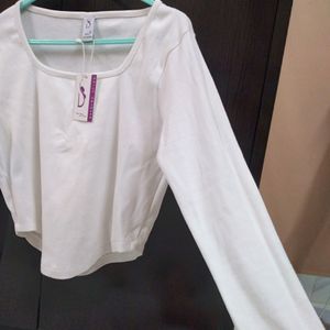 White Tops Long Sleeve