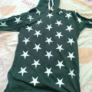 Star Printed Super Hoodie..