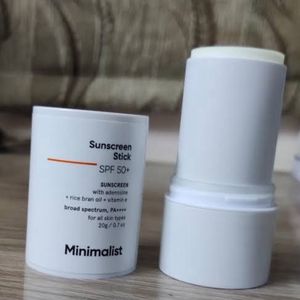Minimalist Spf 50 Sunscreen Stick With Adenosine