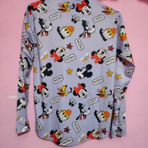 Mickey Mouse Shirt Medium Size