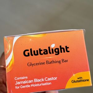 Sealed Glutalight Glutathion Glycerin Soap Whiteni