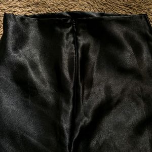 Satin A Line  Skirt