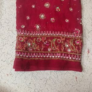 Haivey Dupatta Work