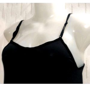 Black Fitted Top For women's