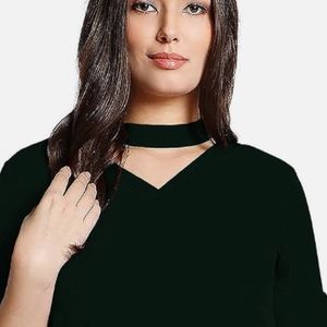 Choker Inbuilt Vneck Top