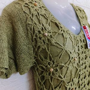 Korean Crochet Sweater