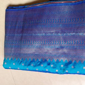 Banarsi Silk Saree With Blouse