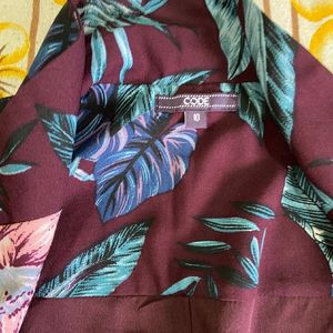 Florat Printed Shrug