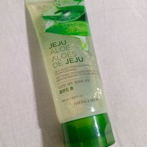 The Face Shop Jeju AloeFresh Soothing Foam Cleaner