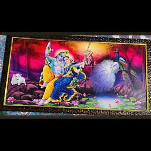 Beautiful Radha Krishna Frame New With Tag 😍❤️