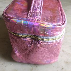 Colorbar Fish Scale Pink Vanity Bag Brand New