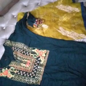 New Kurtha With Heavy Dhupata