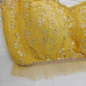 Yellow Lehenga Choli