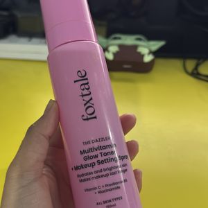 Foxtale Glow Toner+Makeup Setting Spray