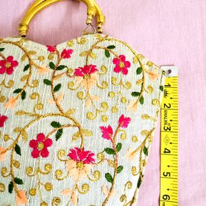 Jaipuri Embroidered Hand Bag