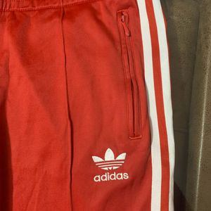 *Grab Or Miss* Adidas Red Trackpant