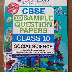 CBSE Social Science SQPs Class 10