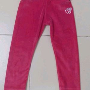 Pink Valvet Pant Free Sweter