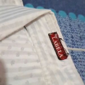 Shirt With Shinning Strips Good Condition