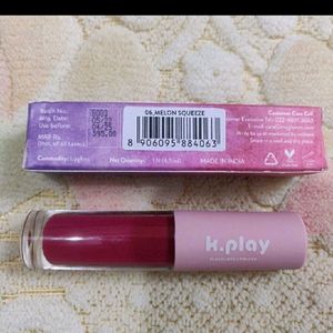 K.play lipgloss/Lip tint  Shade - 06 Melon Squeeze
