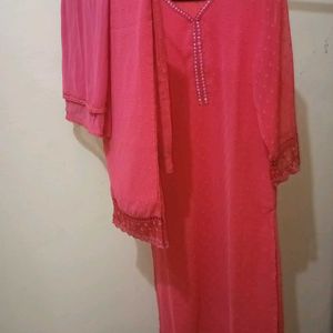 Fushia pink PAKISTANI SUIT