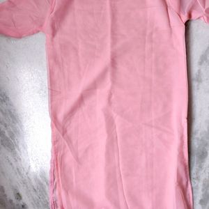 Embroidery Pink Kurta