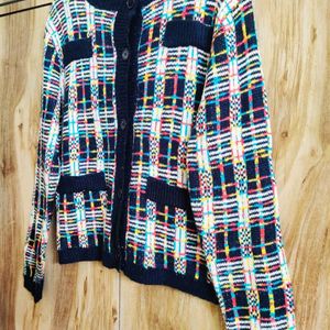 Multicolour Cardigan Size-42-44