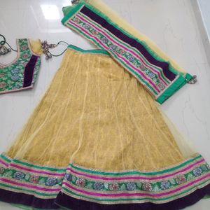 New Heavy Yellow Chaniya Choli