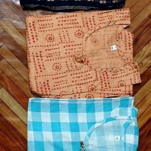 Combo of 3 Kurta