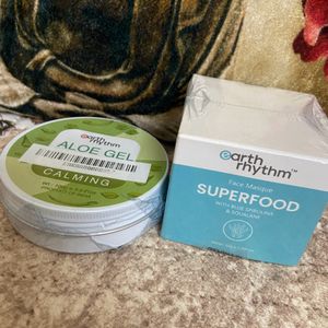 Super Sale - Earth Rhythm Face Masque & Aloe Gel