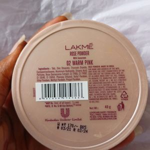 Lakme Rose Powder With Sunscreen