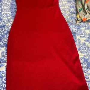 Red Athena Party Wear Dress