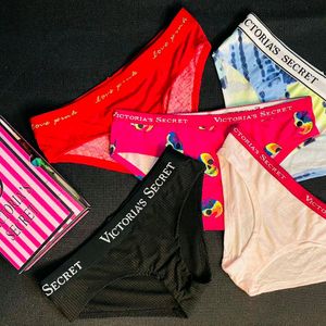 Victoria Secret 🔥  Hot Initmaye Panties 5 Pcs