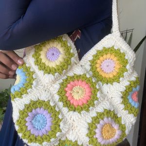 Crochet Bag And Pot