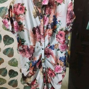 A beautiful Floral print dress