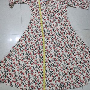 New Pure Cotton Anarkali Kurti