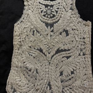 Party Wear Lace Designed Top