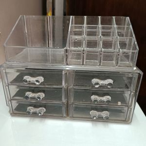 Acryllic Makeup and Jewellery Organizer