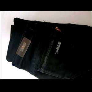 2 Branded Blue And Black Jeans