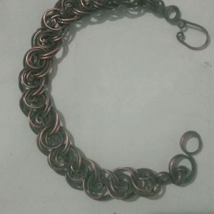 Handmade Celtic Knot Copper bracelet