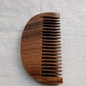 TRAVEL WOODEN COMB + MINI JUTE BAG Combo