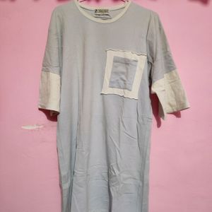 Oversized Tshirt For Men Lightblue