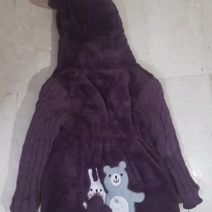 Kids Furry Rabbit Jacket