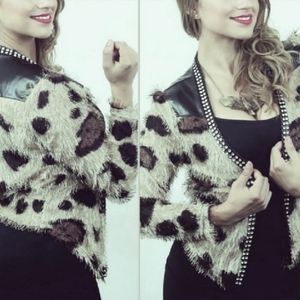 Animal Printed Partywear Jacket