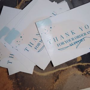 10 piece Of Thank You Card