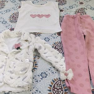 Jacket Top Pant For Girls