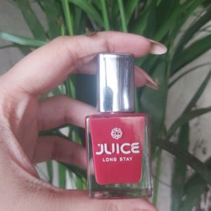 Juice Long Stay Nailpaint: Shade No. 11 Laquer Red